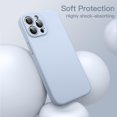 thumbnail image 5 of JETech Magnetic Silicone Case for iPhone 12 Pro Max 6.7-Inch, Compatible with MagSafe, Phone Cover with Camera Lens Full Protection (Light Blue), 5 of 6