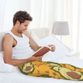 thumbnail image 5 of Honiee Avocado Dog for men - a sleek fusion of Straight Pajama Pants, versatile Lounge Pants, and cozy Sleepwear, all rolled into one-Small, 5 of 6