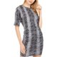 thumbnail image 1 of n:philanthropy Ranger Mini vestido de camisa para mujer, negro, pequeño, 1 of 1