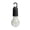 Black, variant on Riousery Rechargeable Portable Outdoor Ambient Light LED Multi-Function Camping Lantern, 3 Adjustable Brightness Levels, 400mAh Battery, T01 Black (7.08 inches / 18 cm)
