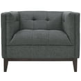 thumbnail image 4 of Modway Serve Upholstered Fabric Armchair in Gray, 4 of 5