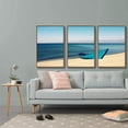 thumbnail image 2 of IDEA4WALL Framed Canvas Wall Art for Living Room, Bedroom Ocean Sea Beach Canvas Prints for Modern Home Decoration Ready to Hang, 2 of 4