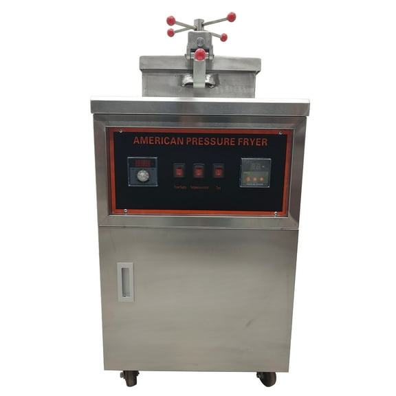 Commercial Chicken Frying Machine Gas High Pressure Furnace Chicken Fried Deep Fryer 110V