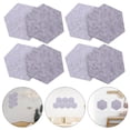 thumbnail image 4 of 12 Pcs Tableau de Messages en Feutre Hexagonal Tableau Mural Auto-Adhésif Tableau Mémo Mural, 4 of 6