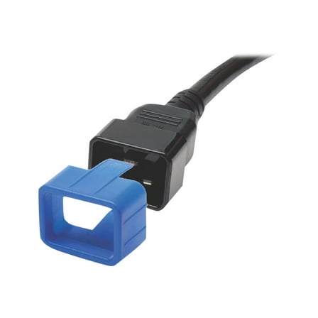 Tripp Lite PDU Plug Lock Connector C20 Power Cord to C19 Outlet Blue 100pk