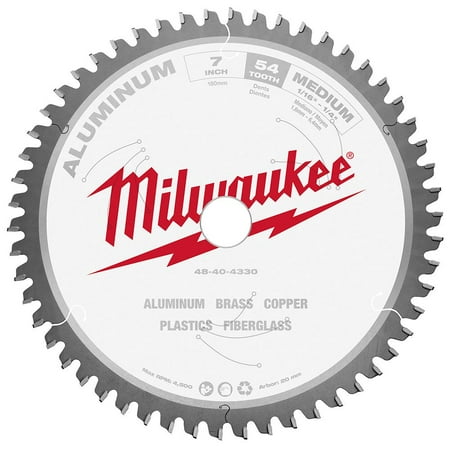 

Milwaukee-48-40-4330 7 in. Aluminum Cutting Circular Saw Blade