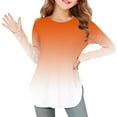 thumbnail image 1 of YUNAFFT T-Shirt Camouflage à Manches Longues pour Filles Confort Extensible Décontracté Ourlet Fendu sur le Côté Col Rond 2-12 Ans, 1 of 7