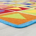 thumbnail image 5 of Furniture of America Baffy Fabric Letter and Number Multi-Color 5'x7' Area Rug, 5 of 6