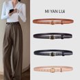 thumbnail image 3 of xiaxaixu Ceinture Anti-Rayures pour Femmes Boucle Exquise Décoration Longue Ceinture Réglable, 3 of 5