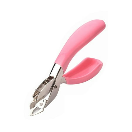 

Durable Heavy-Duty Staple Remover Metal Handheld Staple Removal Tool Easy to Operate Ergonomic Desig Pink Blue Color
