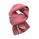 thumbnail image 5 of Bufanda elegante y suave para mujer, regalo de otoño, color liso, resistente al viento y al clima. Rosa, 5 of 9