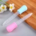 thumbnail image 3 of 10 Uds. Cuentagotas líquidos, pipetas de silicona y plástico, cuentagotas de transferencia con punta de bombilla para aceite de caramelo, cocina, fabricación de gomitas para niños ShuxiuWang 1327533082815, 3 of 5