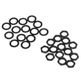 thumbnail image 4 of 9mm Nut Kit, Multifunctional Standard Size Non Slip Mini Metal Washers With 0.75mm Pitch For Electric Guitar Bass, 4 of 8