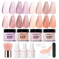 thumbnail image 1 of Kit básico para uñas en polvo AZUREBEAUTY con 4 colores, 1 of 9
