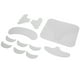 thumbnail image 1 of Parche antiarrugas para la cara, 11 piezas de silicona para la cara, antienvejecimiento, parche para la frente, almohadillas para arrugas en las mejillas, integración perfecta, 1 of 8