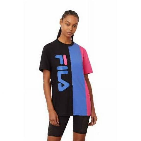 Fila Cassa Womens Active Shirts & Tees Size Xs, Color: Black/Blue