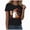 Black, variant on TOWED22 Halloween Teacher Shirts for Women Cute Pumpkin Ghost with Coffee Graphic T-Shirt Casual Fall Teacher Tee Tops(Dark Gray,XXL)