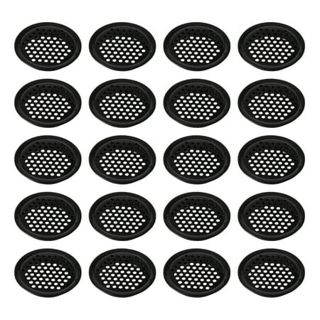 

20pcs/pack Cabinet Round Vent Grille For Bathroom Home Stainless Steel Wardrobe