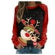 thumbnail image 4 of Suéter de mujer con dibujos animados navideños, suéter de invierno de manga larga para mujer, jersey de moda para mujer, 4 of 5