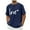 Navy, variant on hotojiny Men's Valentine's Day Shirts Short Sleeve Cute Printed Tshirt Summer Crew Neck Loose Beach Travel Top S-XXL