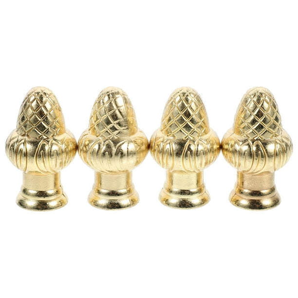Hemoton 4pcs Lamp Shade Finial Cap Knob Decoration For Table Floor Light Com Hemoton 4pcs Lamp Shade Finial Cap, Lamp Shade Knob