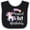 Black and White, variant on Inktastic Magical 1st Birthday Rainbow Unicorn with Star Boys or Girls Baby Bib