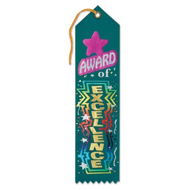 Ships Free! Bulk 6 Pack Beistle Birthday Party Boy! Award Ribbon