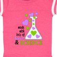 thumbnail image 4 of Inktastic Made with Lots of Love and Science Heart Bubbles in a Beaker Boys or Girls Baby Bodysuit, 4 of 5