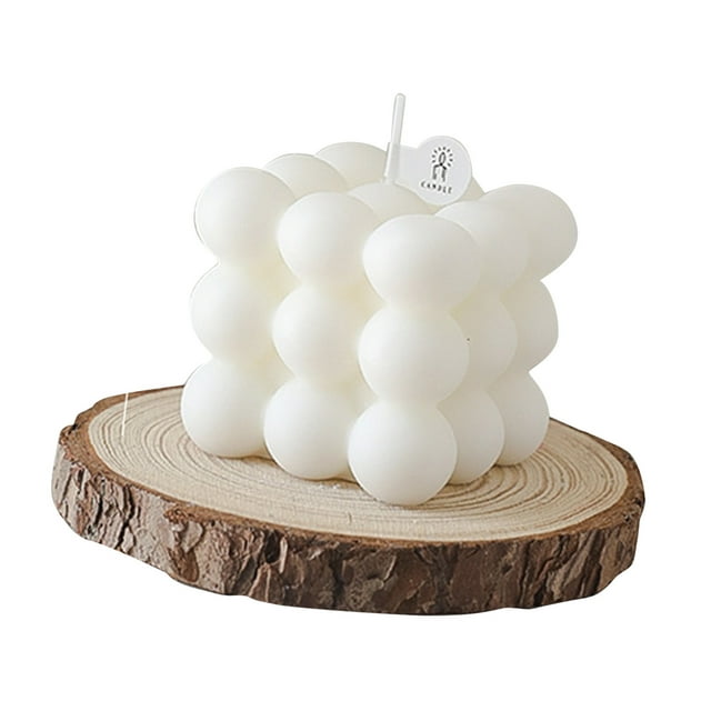 Vela Estética De Cubo, Vela Aromática De Cubo Mágico Multifuncional Para Adornos Del Hogar
