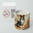 thumbnail image 4 of Carolines Treasures DAC1765CDL 10 oz Unisex Collie Fall Kitchen Pumpkins Decorative Soy Candle, 4 of 4