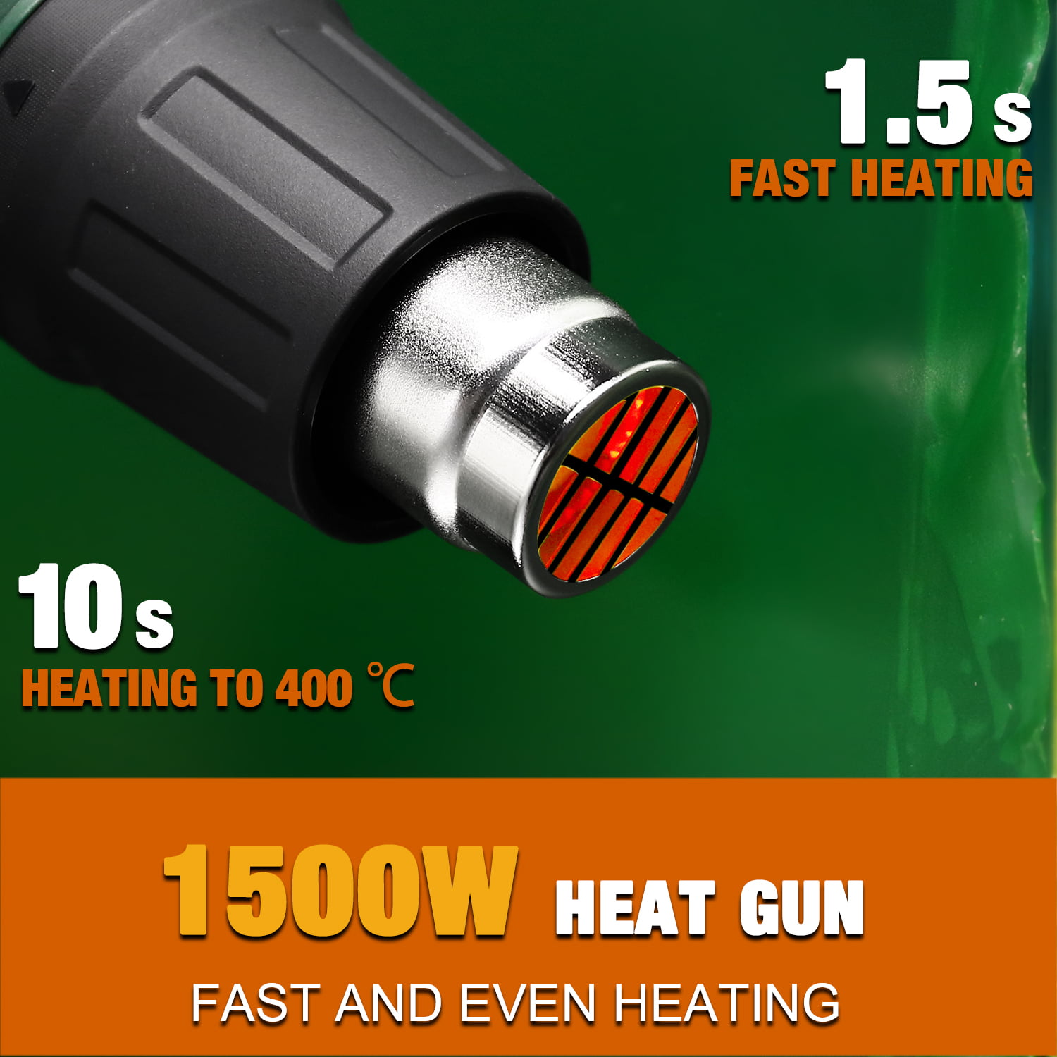 1,500 W Dial-Control Heat Gun