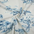 thumbnail image 4 of 6ix Tailors  Auclair Blue Super King Comforter & 2 Pillow Shams Set - 3 Piece, 4 of 4