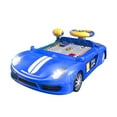 thumbnail image 4 of Volante de simulación eléctrica con sonido, juguete práctico Azul, 4 of 9