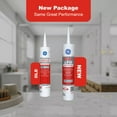 thumbnail image 6 of GE Seal And Fill Multipurpose Kitchen & Bath, Pack of 1, Clear 10 fl oz Cartridge, 6 of 15