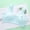 Blue, variant on Girls Cotton Training Bra Multipack Cute Pocket Bear Print Tagless Seamless Wide Strap Soft Puberty Crop Top for Teen Girls 8 To 14 Years Old Blue L