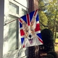 thumbnail image 2 of Cardigan Corgi with English Union Jack British Flag House Flag, 2 of 4