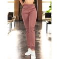 thumbnail image 4 of Pants Mujer Jogger de Dama Cargo Pantalón Casual Jogger Dama Material Aterciopelado Patalones de Chandal Felpa Leggins Terciopelo, 4 of 5