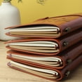 thumbnail image 1 of YAOMOBB Schedule Book Premium Thickened Page Faux Leather Handmade Recipe Book Monthly Planner Smooth Writing Journal Notebook, 1 of 7