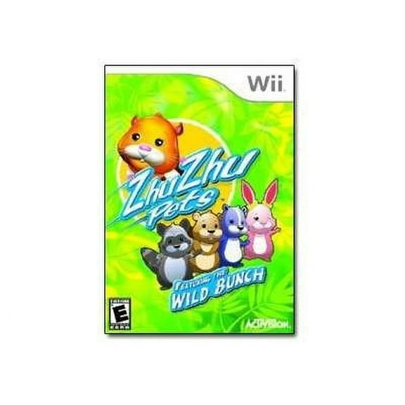 Pre-Owned Zhu Zhu Pets Wild Bunch, Activision, Nintendo Wii, [Physical]