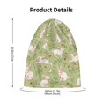 thumbnail image 4 of Sikiie Cute Rabbit And Flower Toddler Beanie Kids Beanie Hat Warm Winter Hats for Boys Girls Knit Cap, 4 of 7