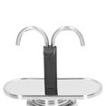 thumbnail image 2 of Cafetière moka 100 ml, double tuyau, acier inoxydable, durable, de qualité alimentaire, anti-brûlure, antidérapante, filtre épais, largement utilisée, 2 of 4