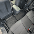 thumbnail image 4 of SMARTLINER All Weather Protection Custom Fit Black 2 Row Floor Mats and Cargo Liner Set Behind the 2nd Row Compatible With 2019-2024 Kia Forte (Fits Cargo with 60/40 Folding Seats), 4 of 5