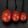 thumbnail image 4 of YUOPEEA 3pcs Natural Red Jasper Yoni Egg Kegel Exercise for Women for Health Ca, 4 of 13
