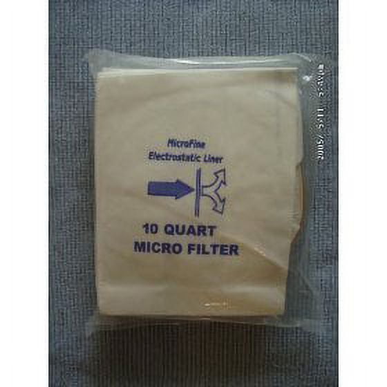 Pro-Team/Raven 10 QT. Micro Filter Vacuum Bags - 10 Pack #180