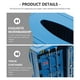 thumbnail image 3 of Caja de pañuelos creativa con contenedor de envío, caja de pañuelos de metal azul con bombeo, caja de almacenamiento para manualidades, decoración de escritorio para el hogar, 3 of 6