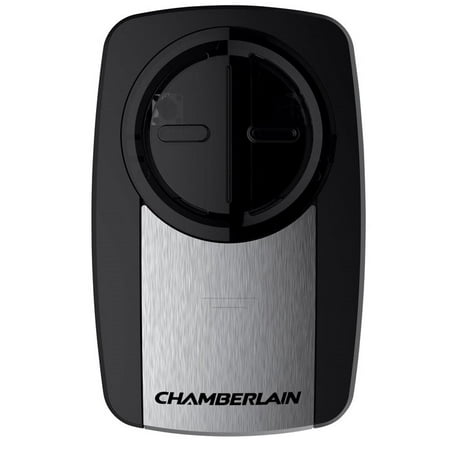 

Chamberlain Chamberlain KLIK3U-SS Clicker Garage Door Opener Remote Black and Silver