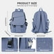 thumbnail image 2 of Mochila coowoz College Waterproof Black 20L para mujeres y hombres, 2 of 6