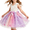 Butterfly, variant on Toddler & Little Girls Princess Tulle Dress, Sleeveless Lace Flower Girl Dress with 3D Butterflies, Rainbow Gradient Sequin Tutu Dress for Birthday Party, Wedding, Pageant, Holiday Performance