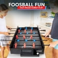 thumbnail image 2 of GoSports 32 Inch Tabletop Foosball Game Set - Mini Foosball Table - Black, 2 of 6