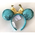 thumbnail image 3 of Disney Fashion Headbands Princess Jasmine, in Magic Carpet Bow Sequined, Blue, 3 of 4